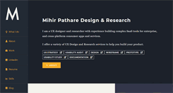 Desktop Screenshot of mihirpathare.com